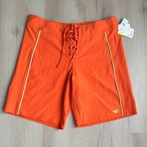 Roxy Men's Bright Orange Board Shorts